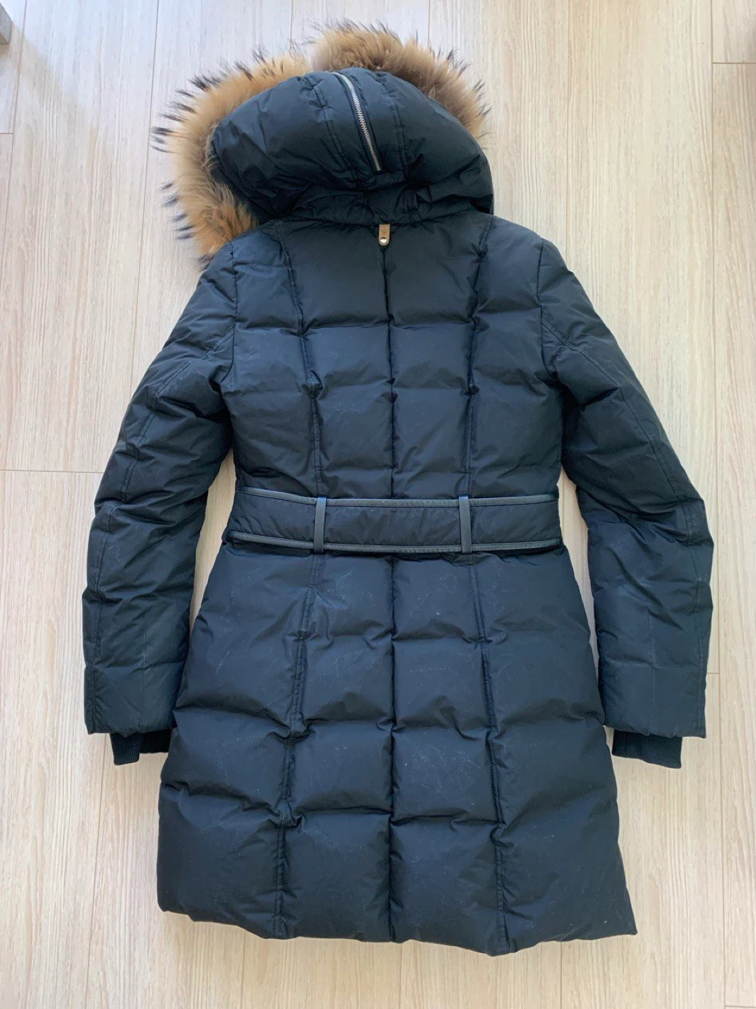Mackage Puffer Coat with Fur Hood