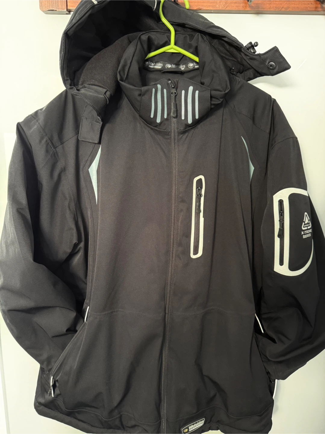 Wetskins Men's XX-Large Black Jacket