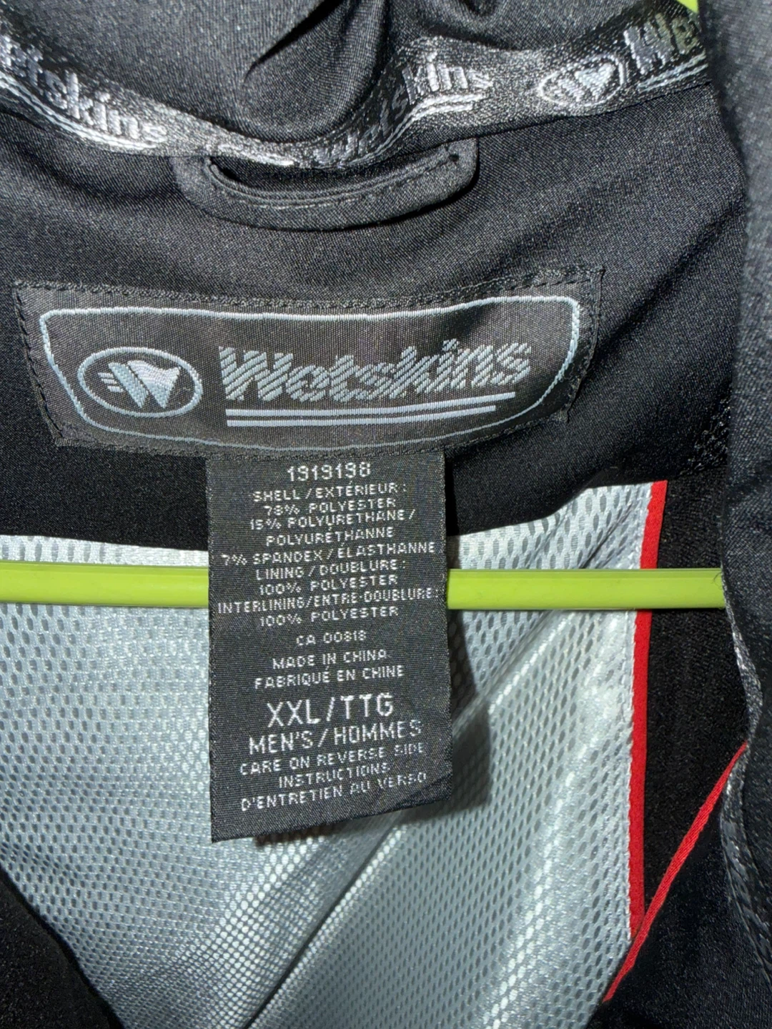 Wetskins Men's XX-Large Black Jacket - photo 2