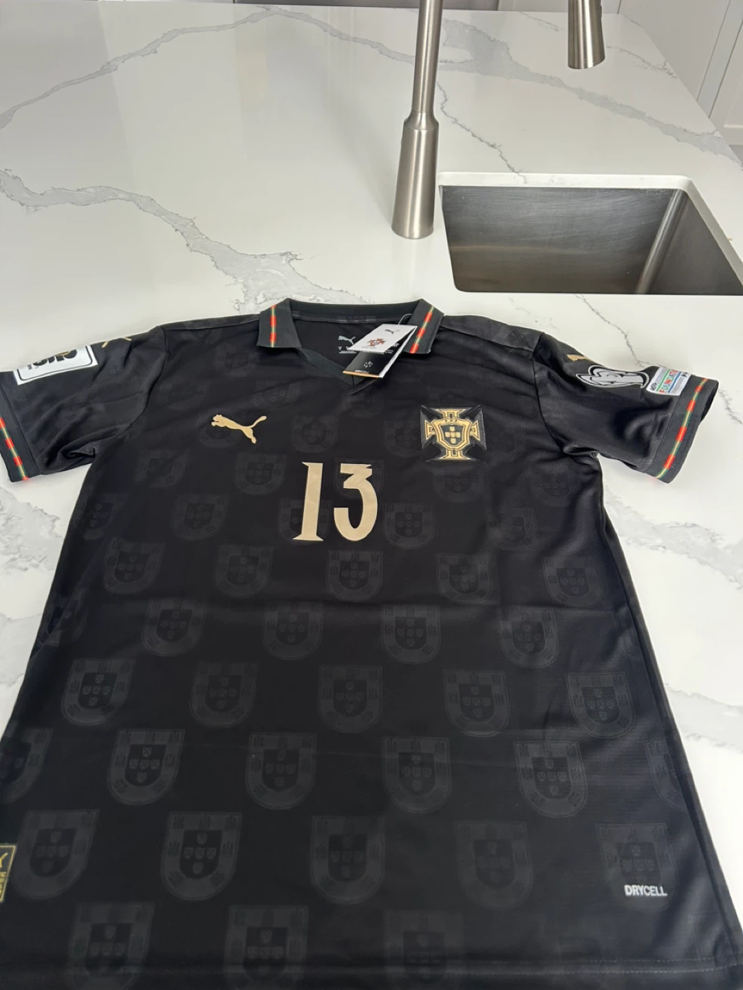 Puma Portugal Eusébio 13 Soccer Jersey