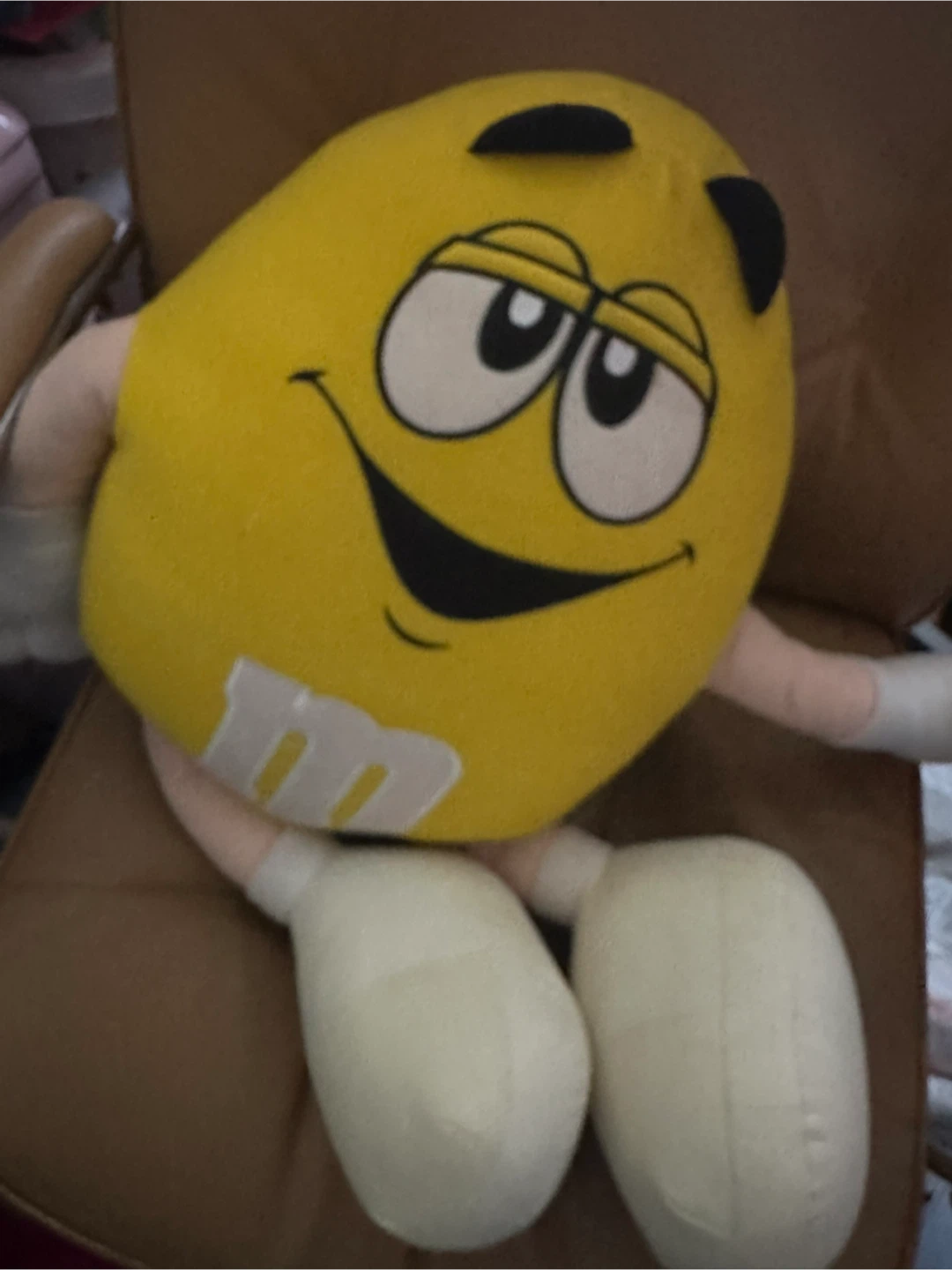 M&M's Yellow Character Plush Toy