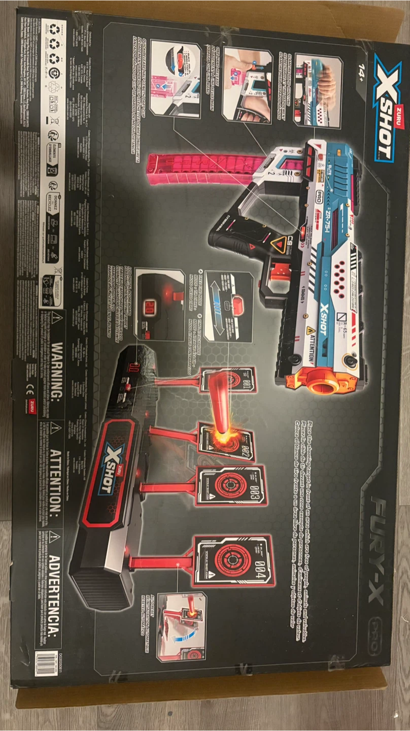 X-SHOT ZURU Fury-X Pro Electronic Target Battle Pack - photo 2