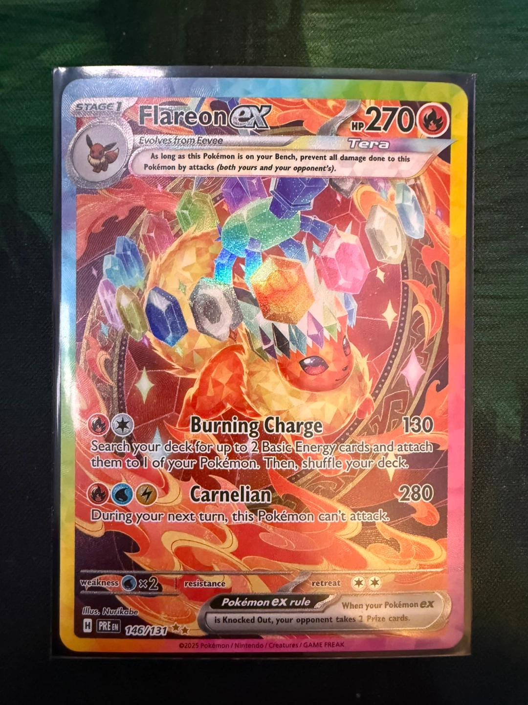 Pokémon TCG Cards - Flareon EX & Gengar EX - photo 3