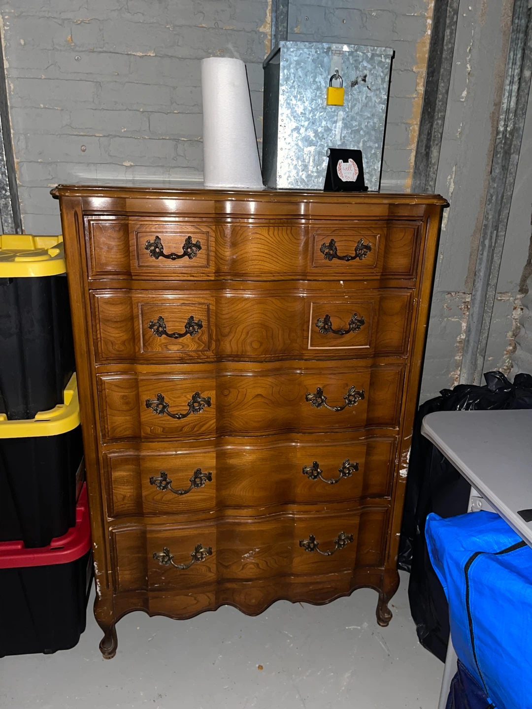 Vintage Wooden Chest of Drawers