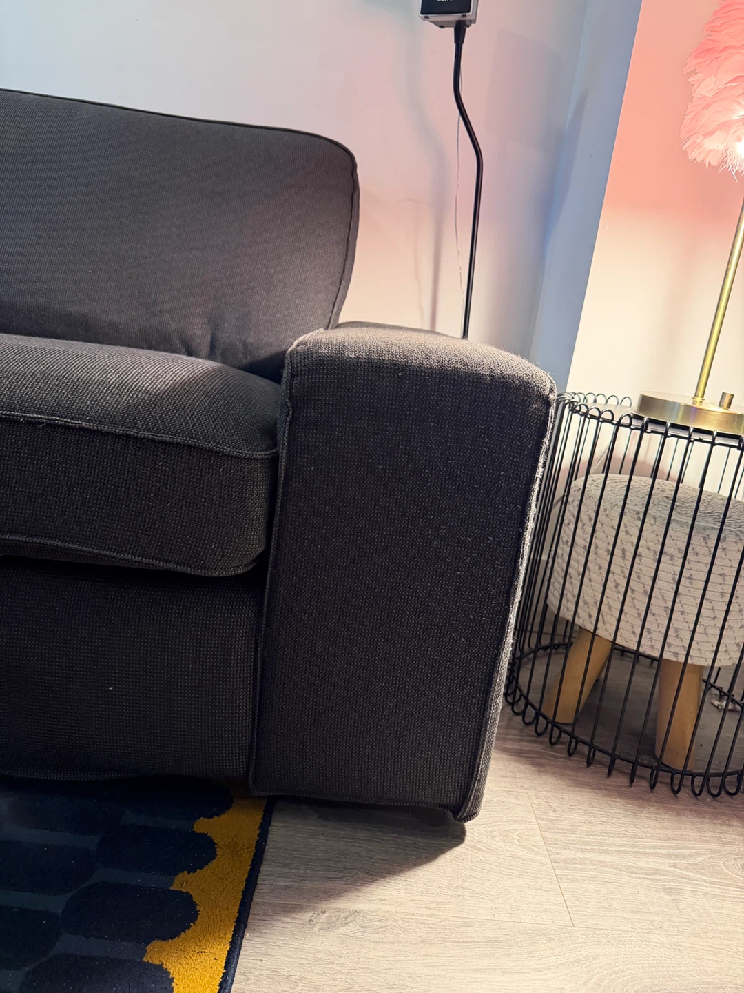 IKEA Kivik 3 seater sofa - Dark grey color + free coffee table - photo 4