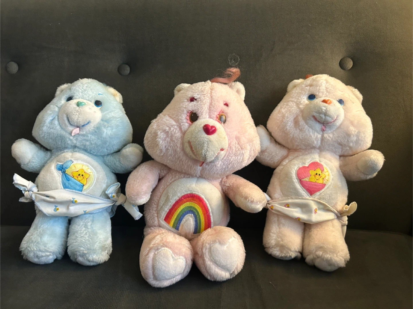 1983 Care Bears ‘Cheer’, ‘Baby Hugs’ & ‘Baby Tugs’