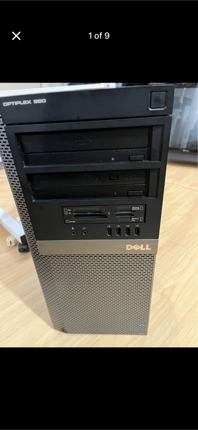 Dell Optiplex PC with GPU i5/8gb/500gb Radeon 8570 WiFi