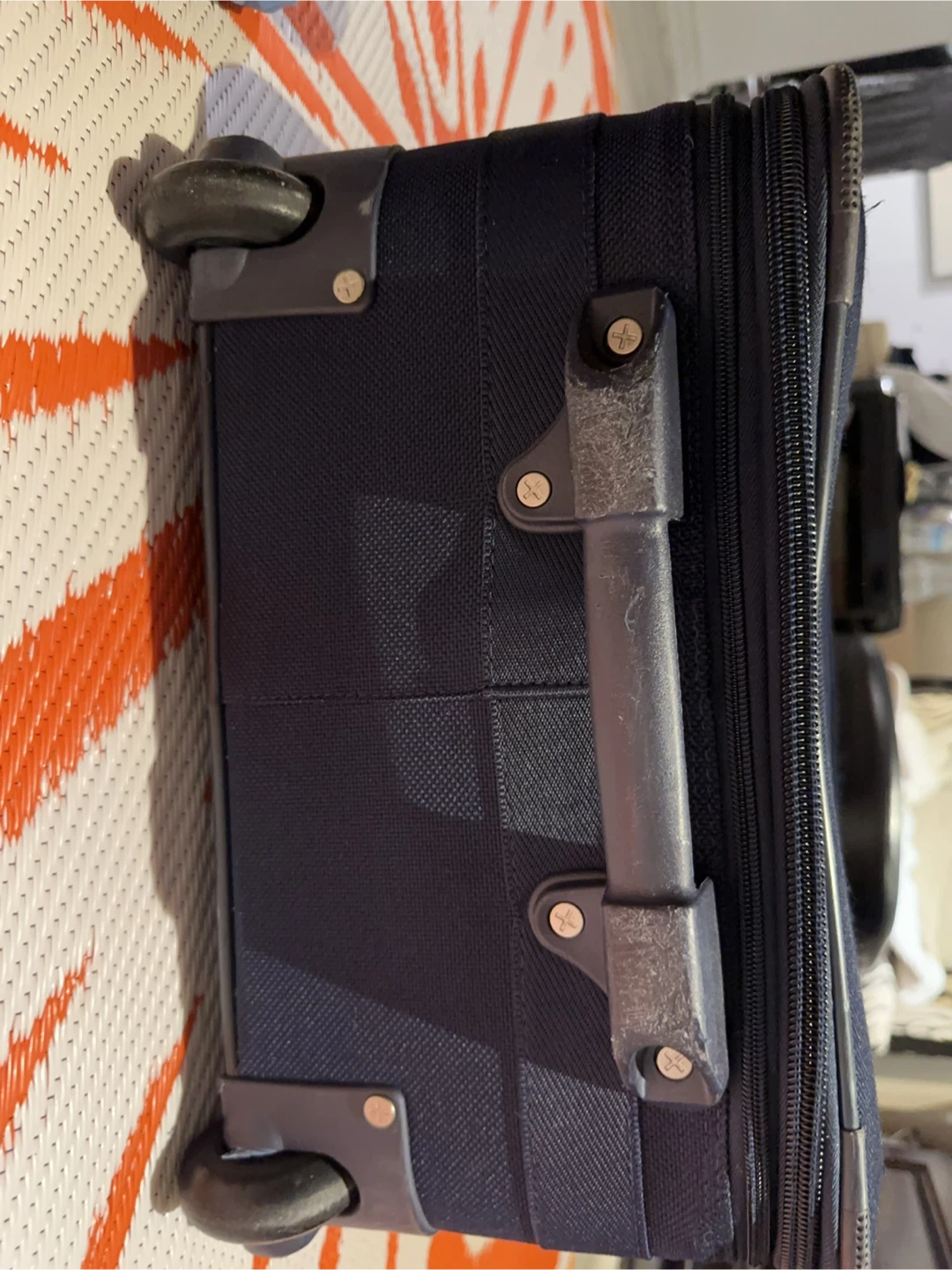 Samsonite Navy Blue Rolling Suitcase - photo 3