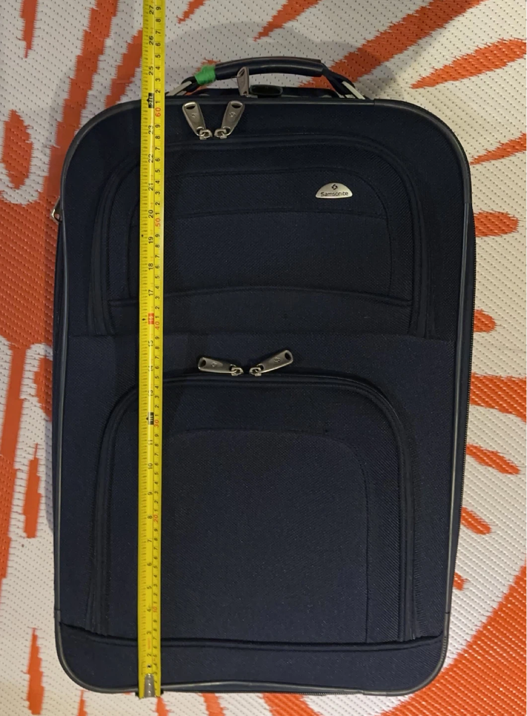 Samsonite Navy Blue Rolling Suitcase
