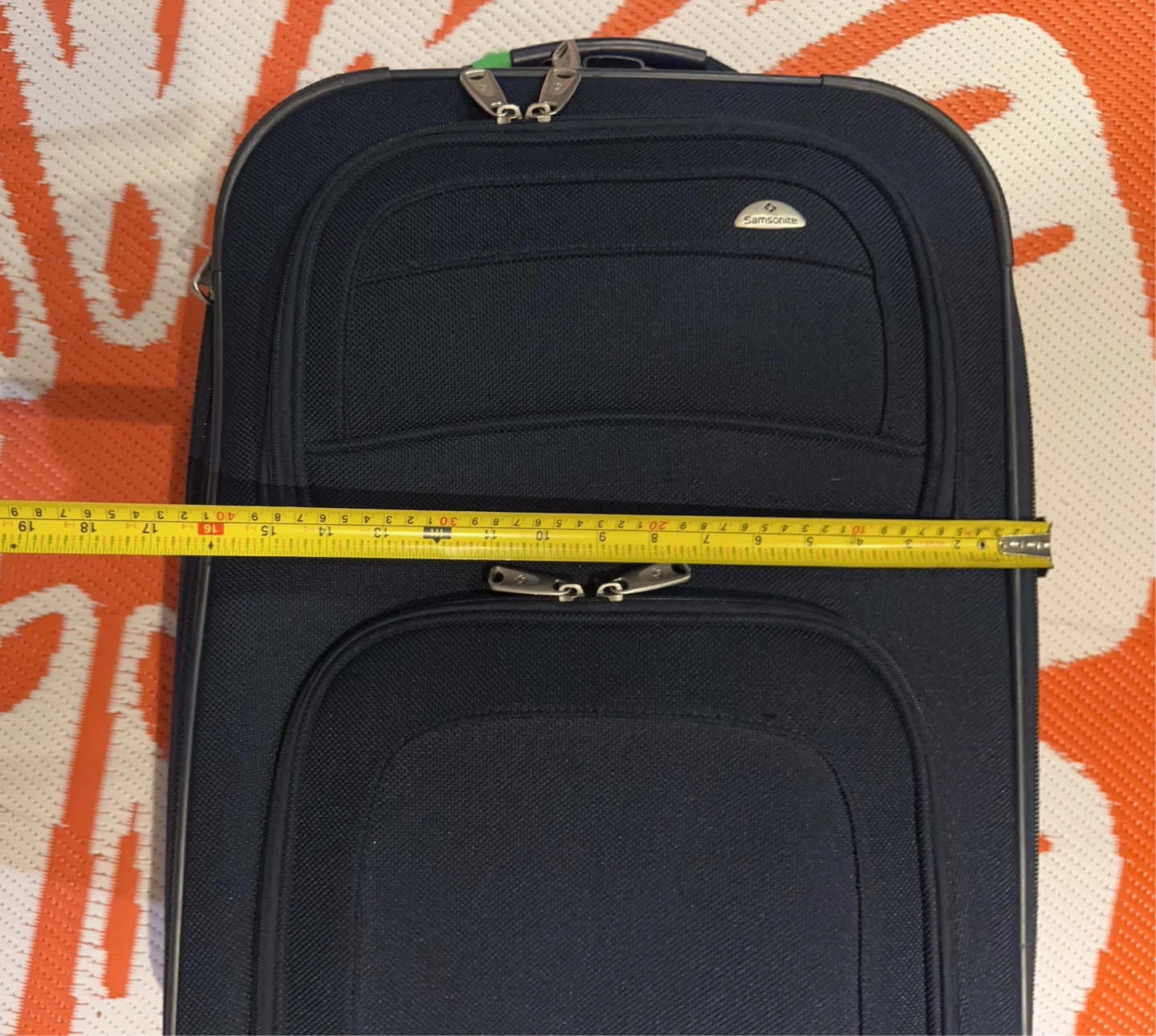 Samsonite Navy Blue Rolling Suitcase - photo 2