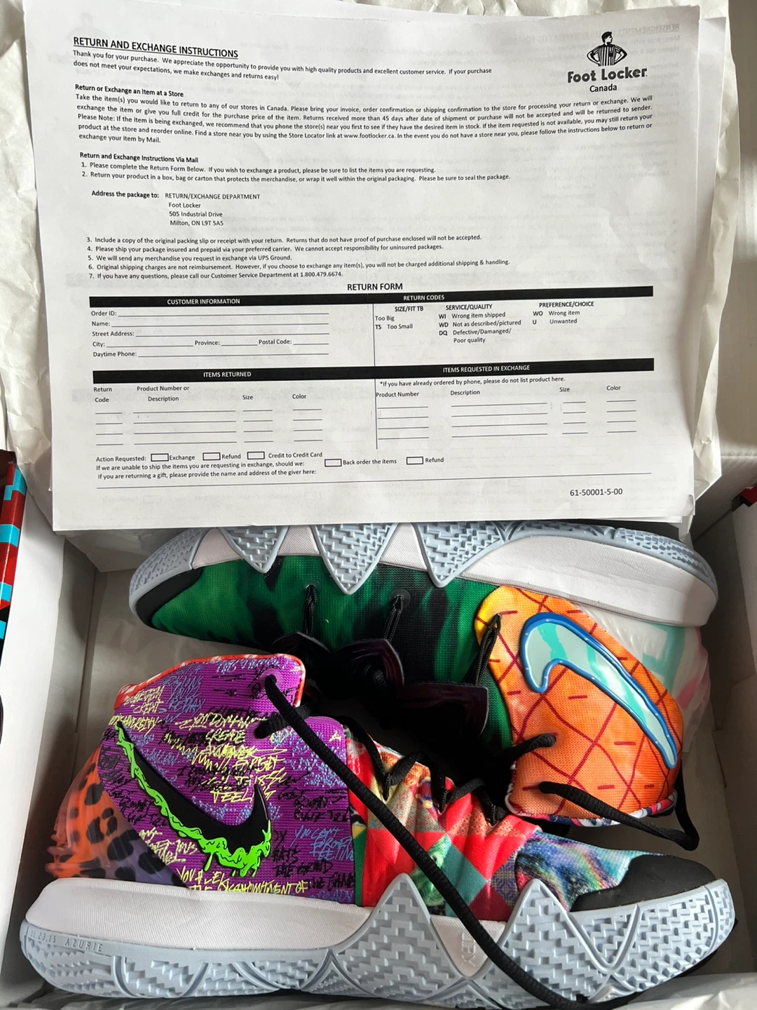 Brand new Nike Kyrie 5 multi color Sneakers - photo 2
