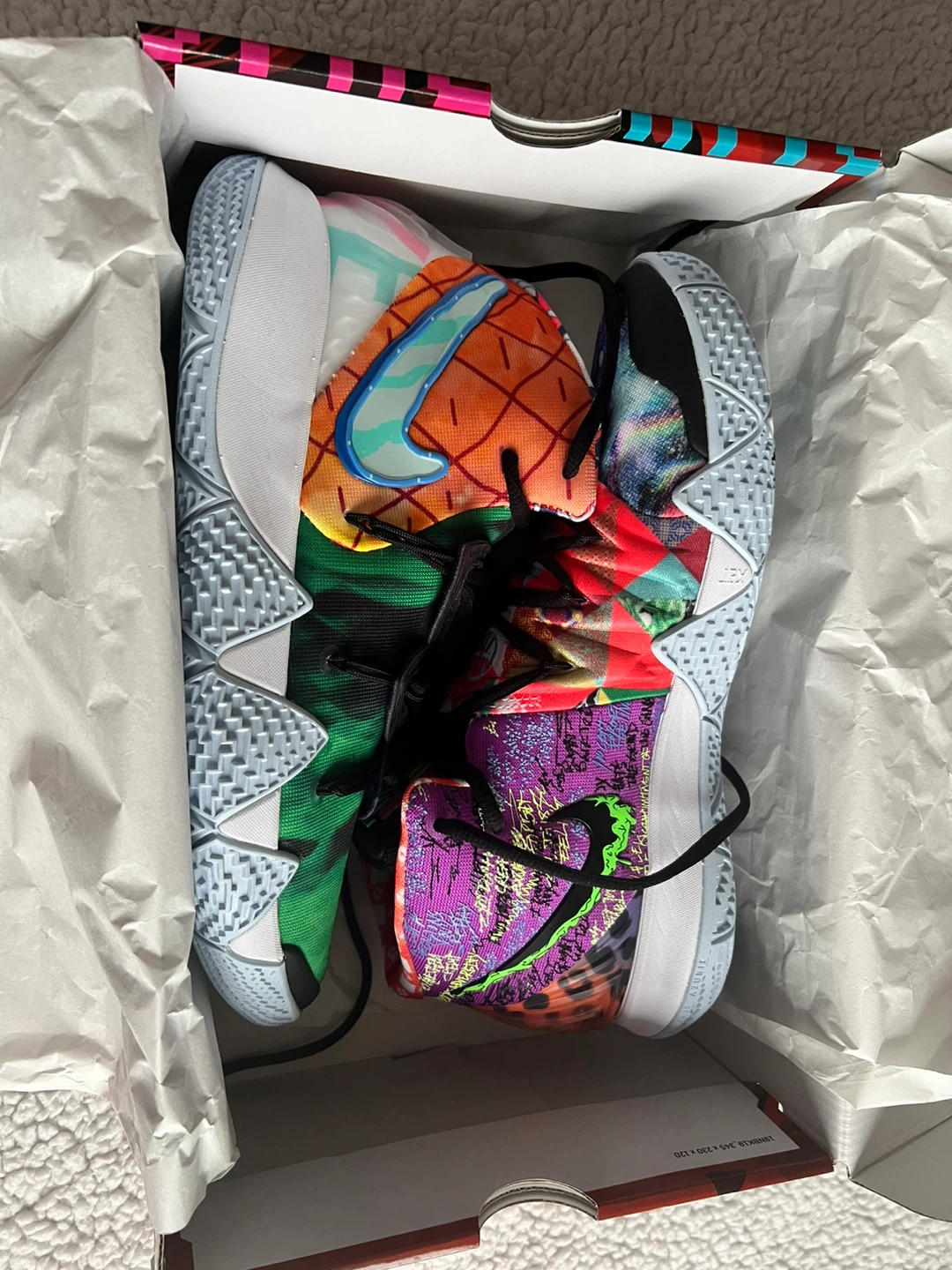 Brand new Nike Kyrie 5 multi color Sneakers