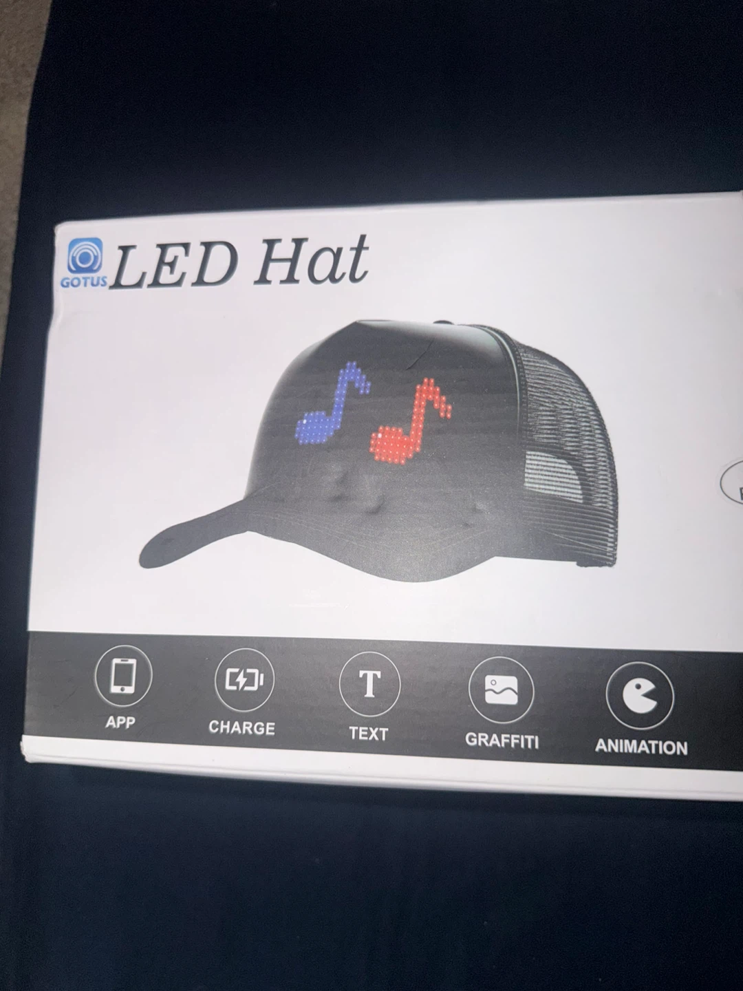 GOTUS LED Hat with App Control