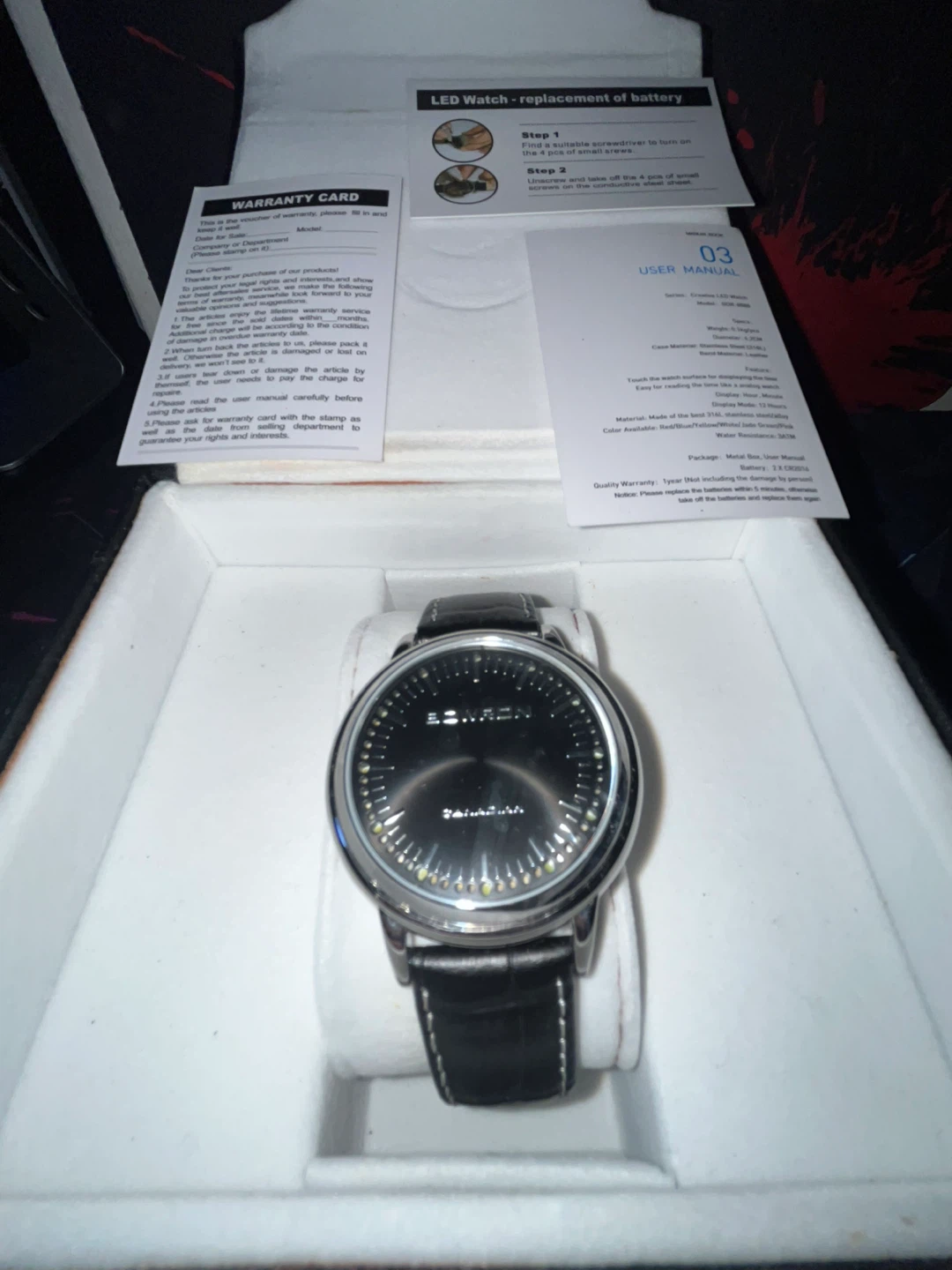 Never Used - Needs New Battery - Smart Watch Bowron Watch - photo 2
