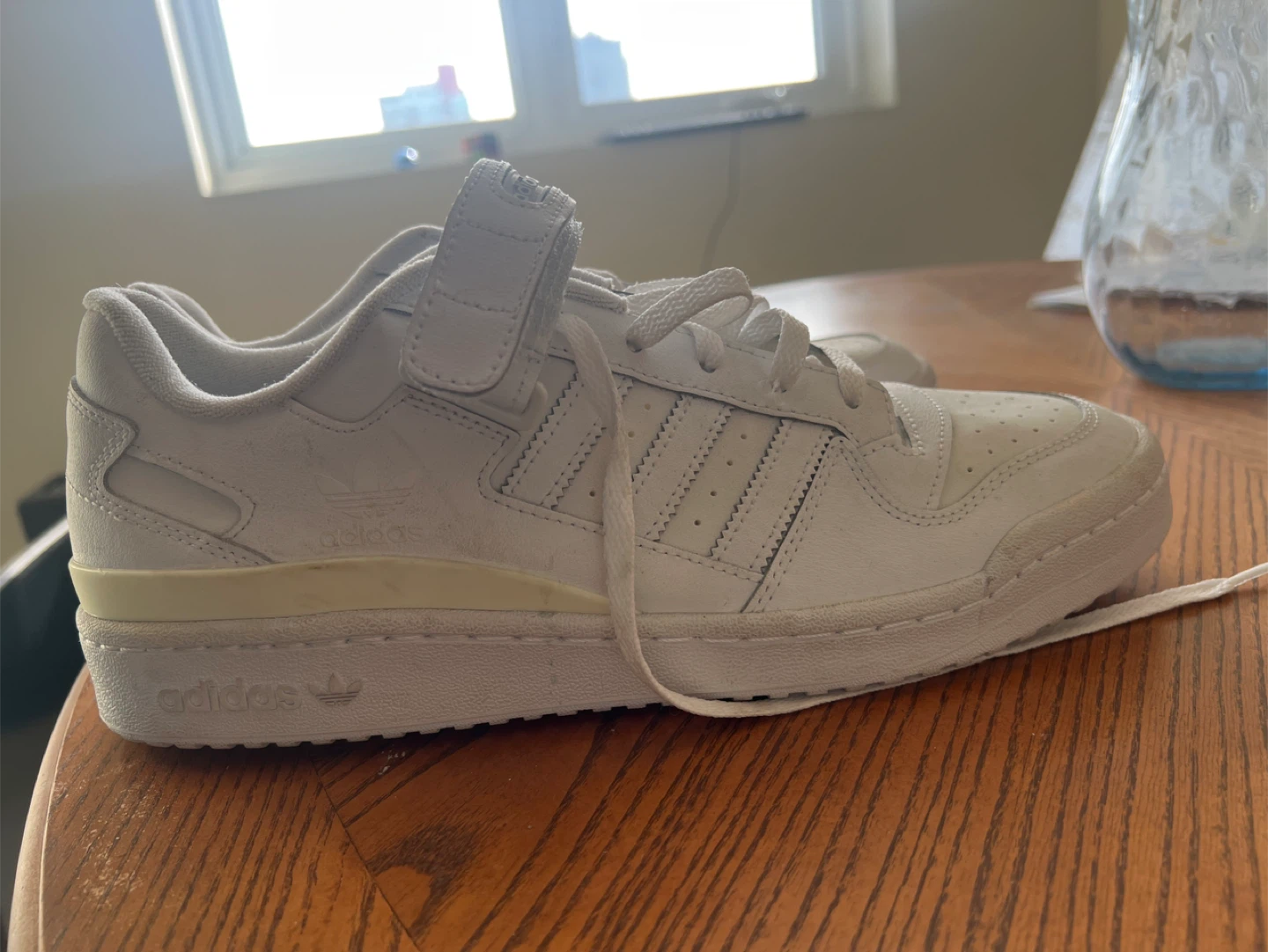 Adidas Forum Low White Sneakers