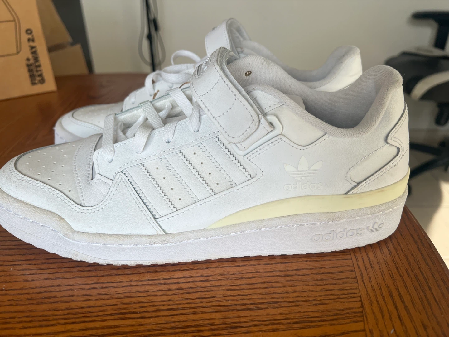 Adidas Forum Low White Sneakers - photo 3