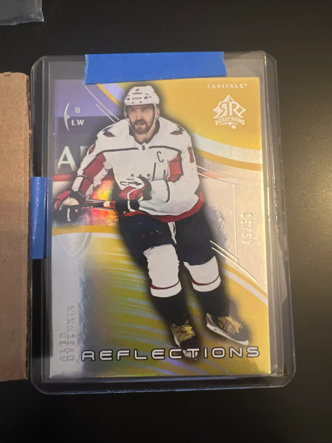 Alex Ovechkin & Jack Hughes Hockey Cards - photo 3