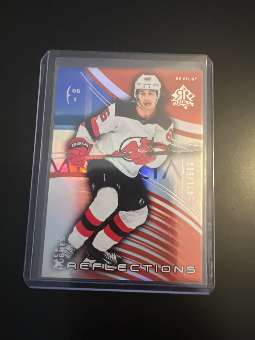 Alex Ovechkin & Jack Hughes Hockey Cards - photo 4