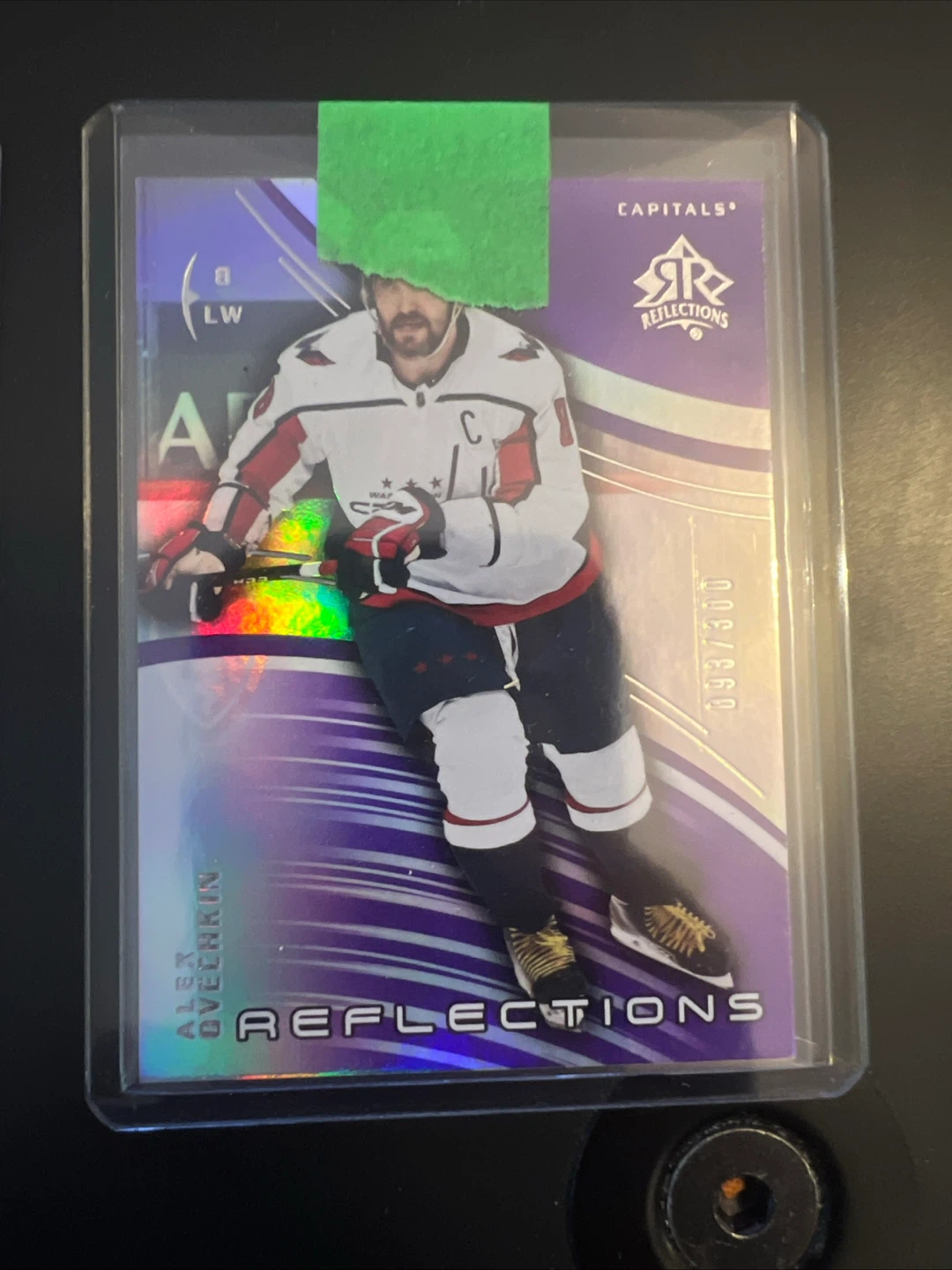 Alex Ovechkin & Jack Hughes Hockey Cards - photo 2