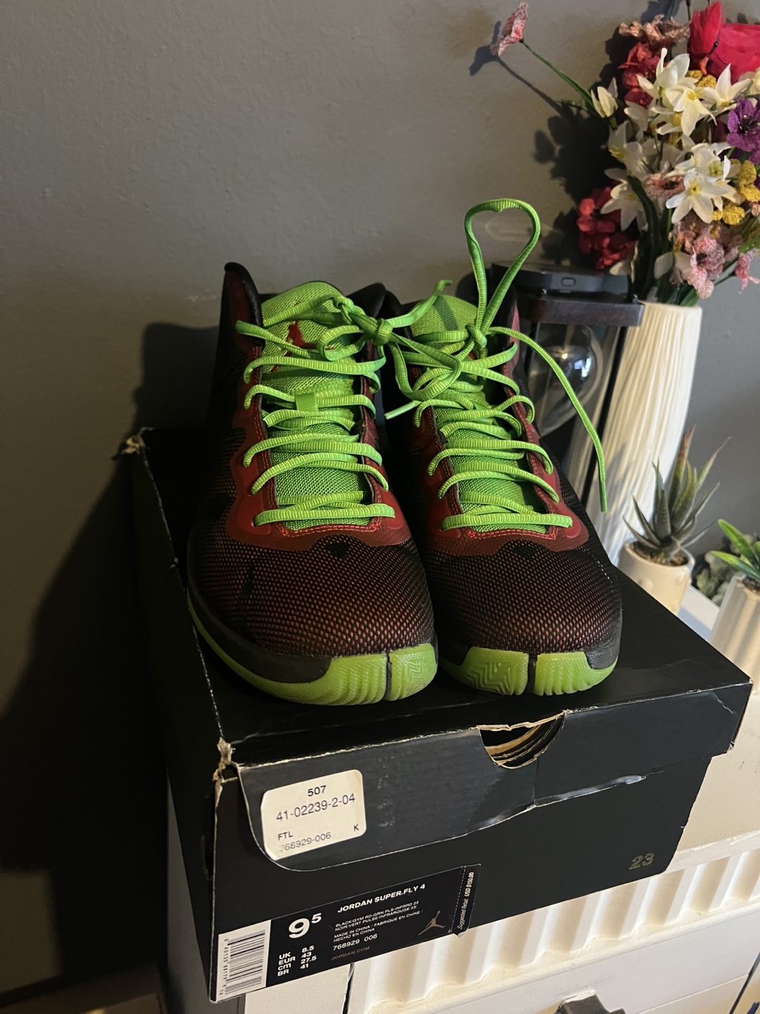 Jordan Super.Fly 4 Men's Basketball Shoes Size 9.5 - photo 3