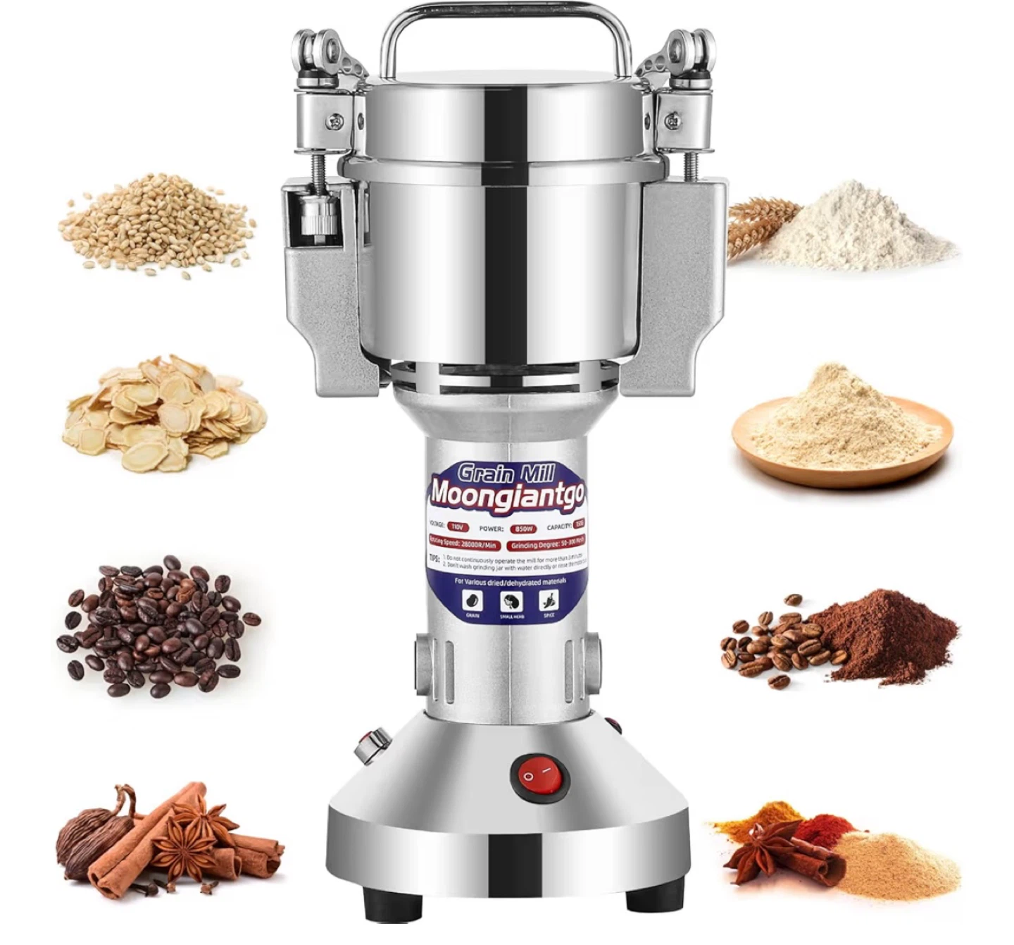 Safety Upgraded Electric Grinder