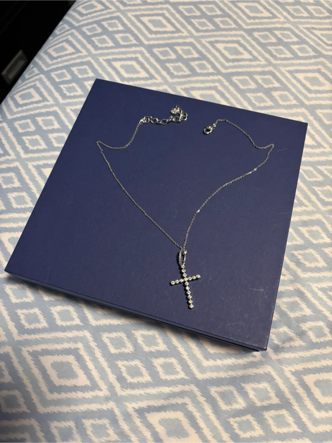 Swarovski Diamond Cross Necklace