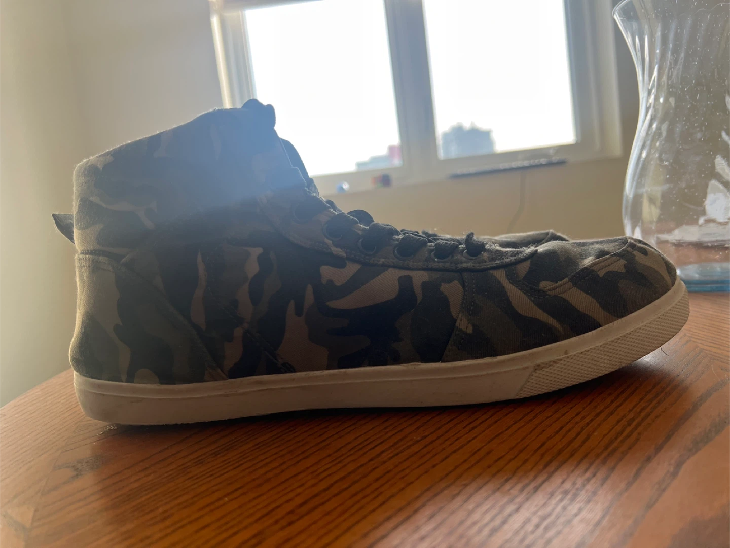 Camouflage High-Top Sneakers - photo 3