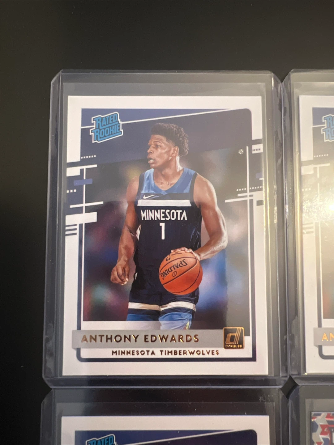 Anthony Edwards Minnesota Timberwolves Rookie Basketball Cards - photo 3