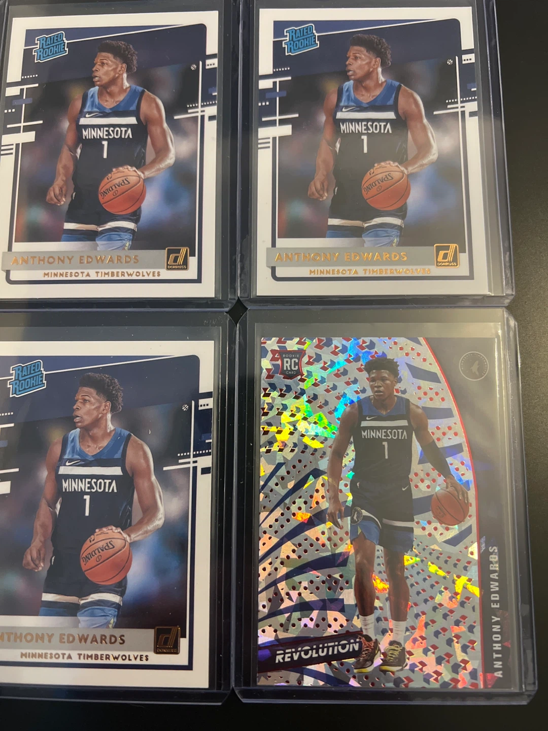 Anthony Edwards Minnesota Timberwolves Rookie Basketball Cards
