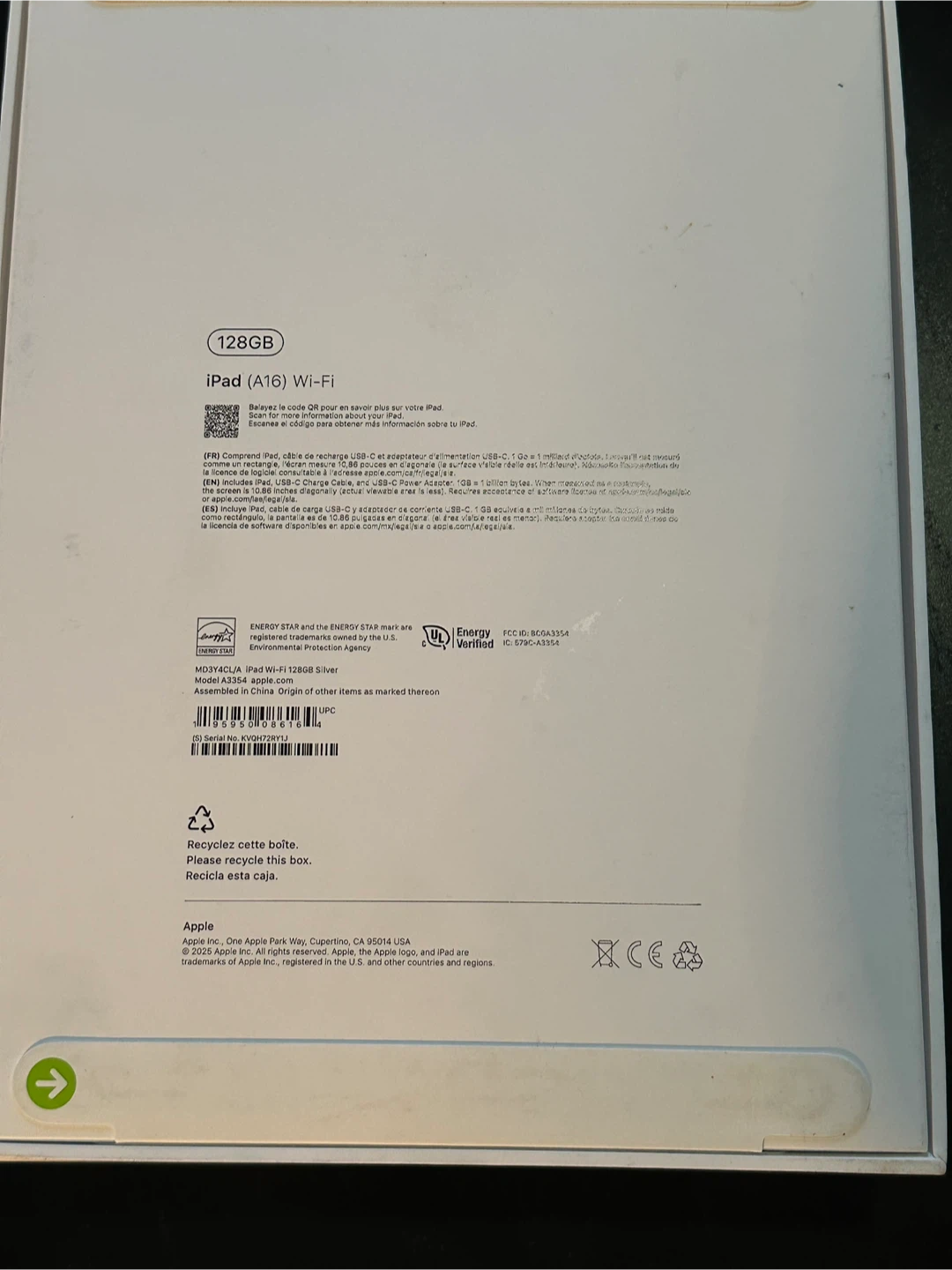 Apple iPad (A16) Wi-Fi 128GB - photo 2