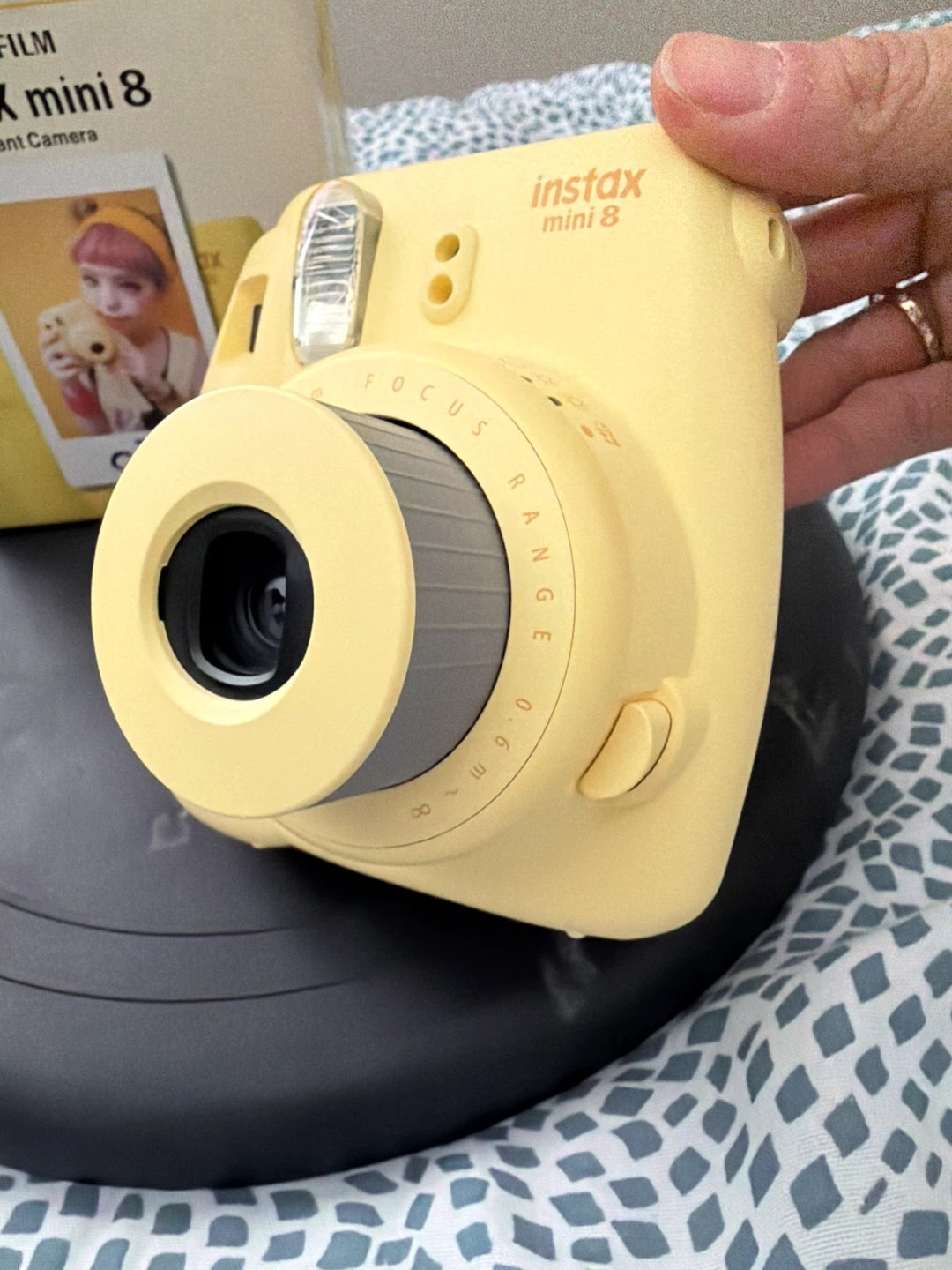 Fujifilm Instax Mini 8 Yellow Instant Camera - photo 2
