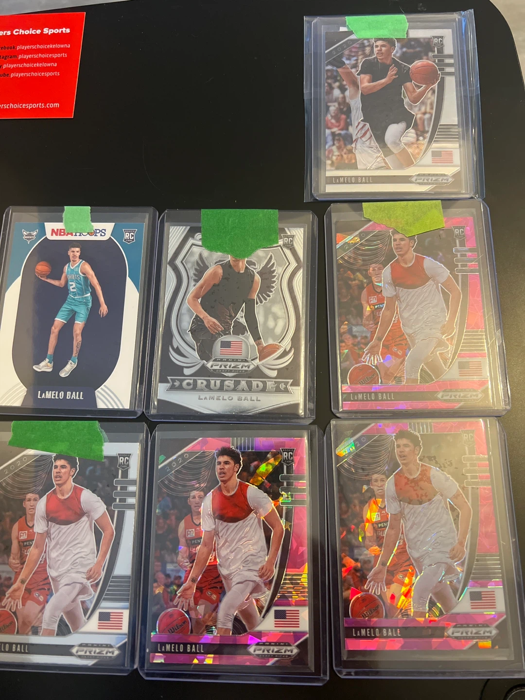 LaMelo Ball Basketball Cards - Panini Prizm
