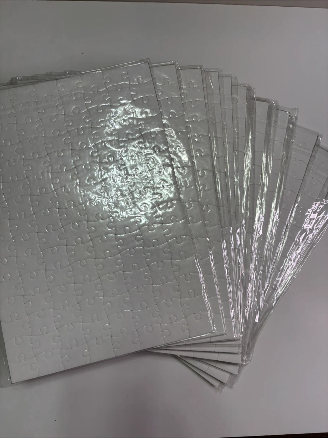 Sublimation printer blank jigsaw puzzles