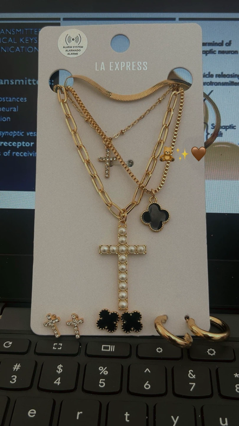 LA Express Gold-Tone Necklace