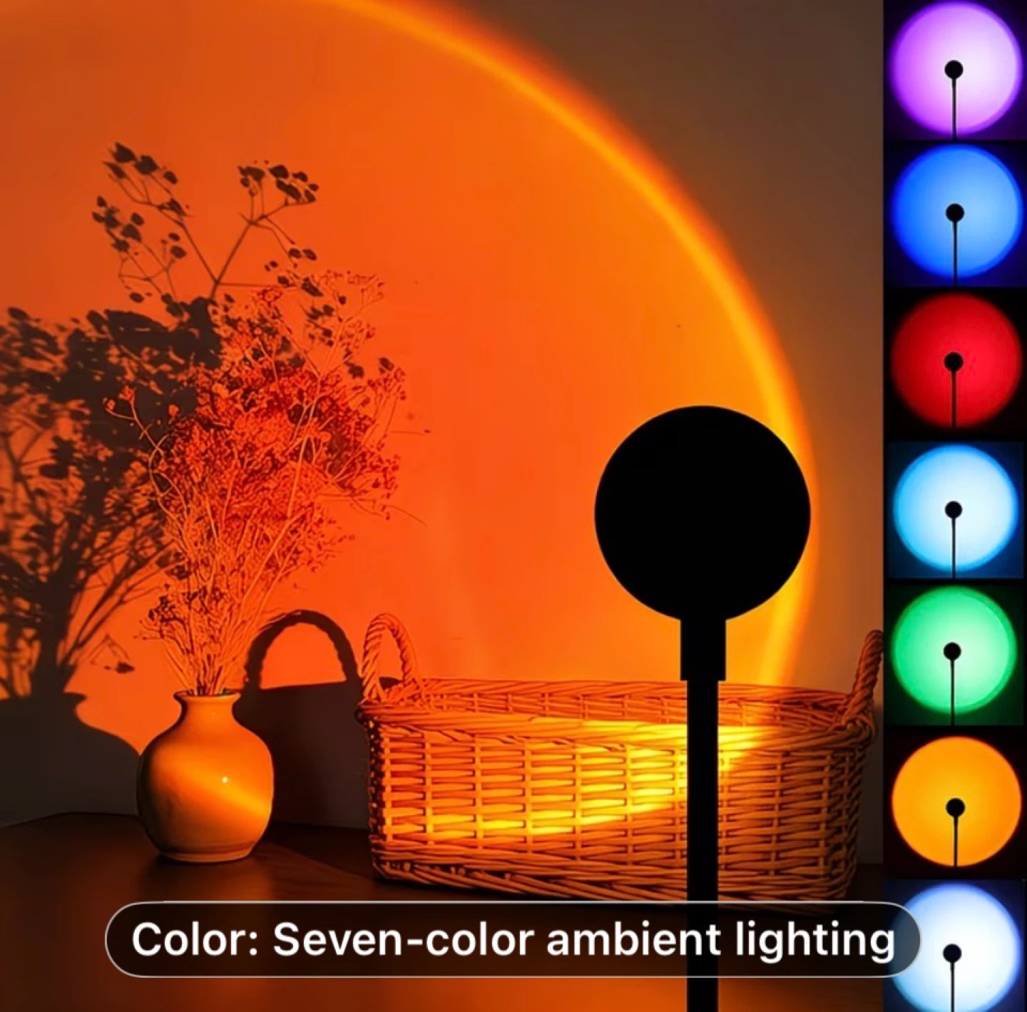 USB Sunset Projection Lamp