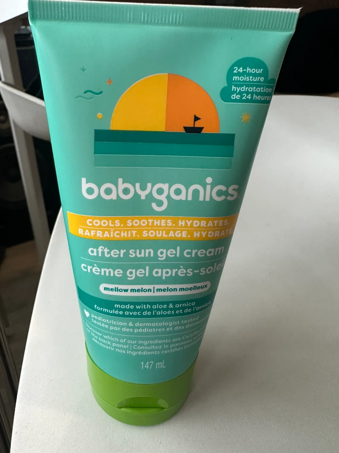 Babyganics After Sun Gel Cream - Mellow Melon 147 mL🥕