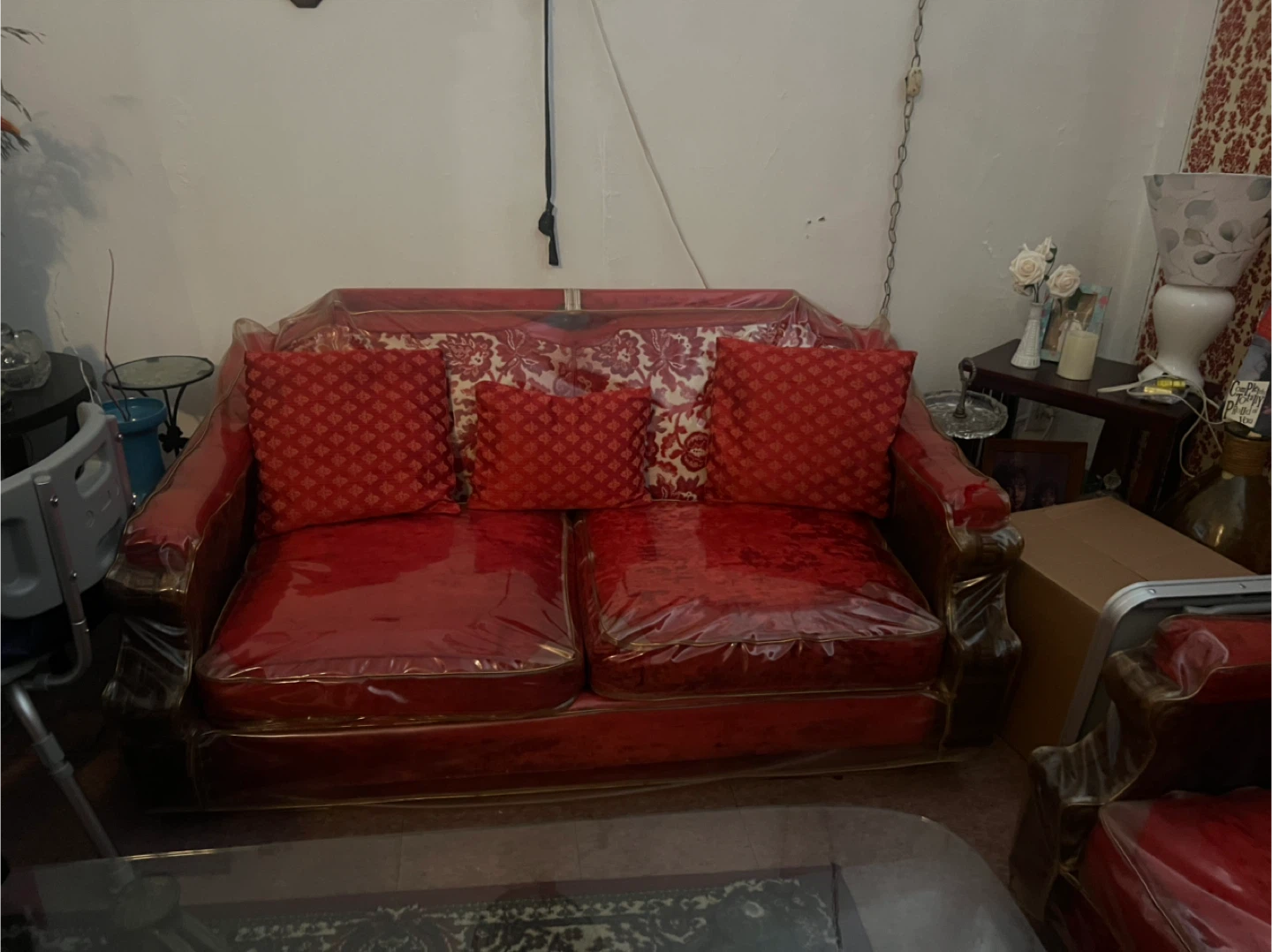 Vintage Entertainment Center and Furniture Set - photo 3