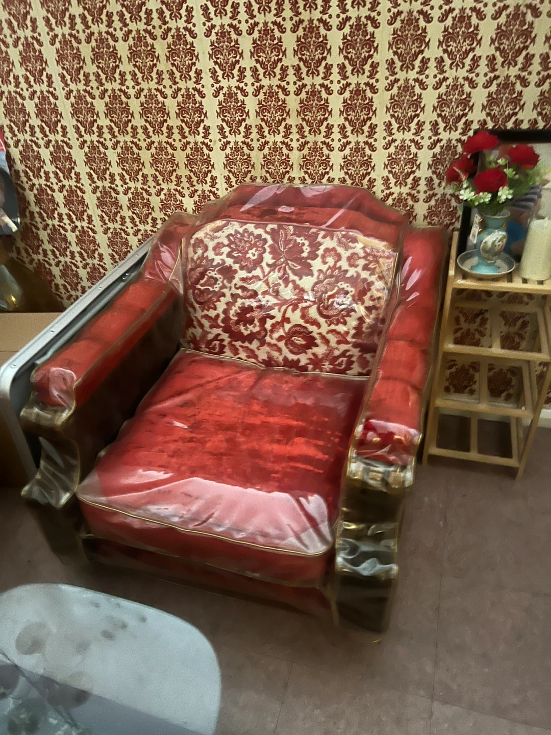 Vintage Entertainment Center and Furniture Set - photo 4