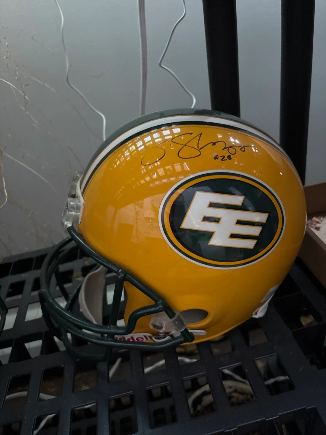 Edmonton Eskimos helmet