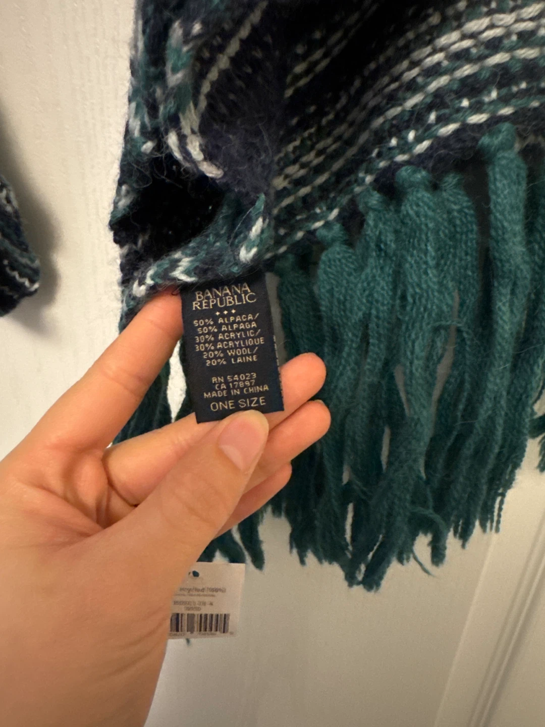 Brand New Banana Republic Alpaca-Wool Blend Scarf - One Size 🥕 - photo 2