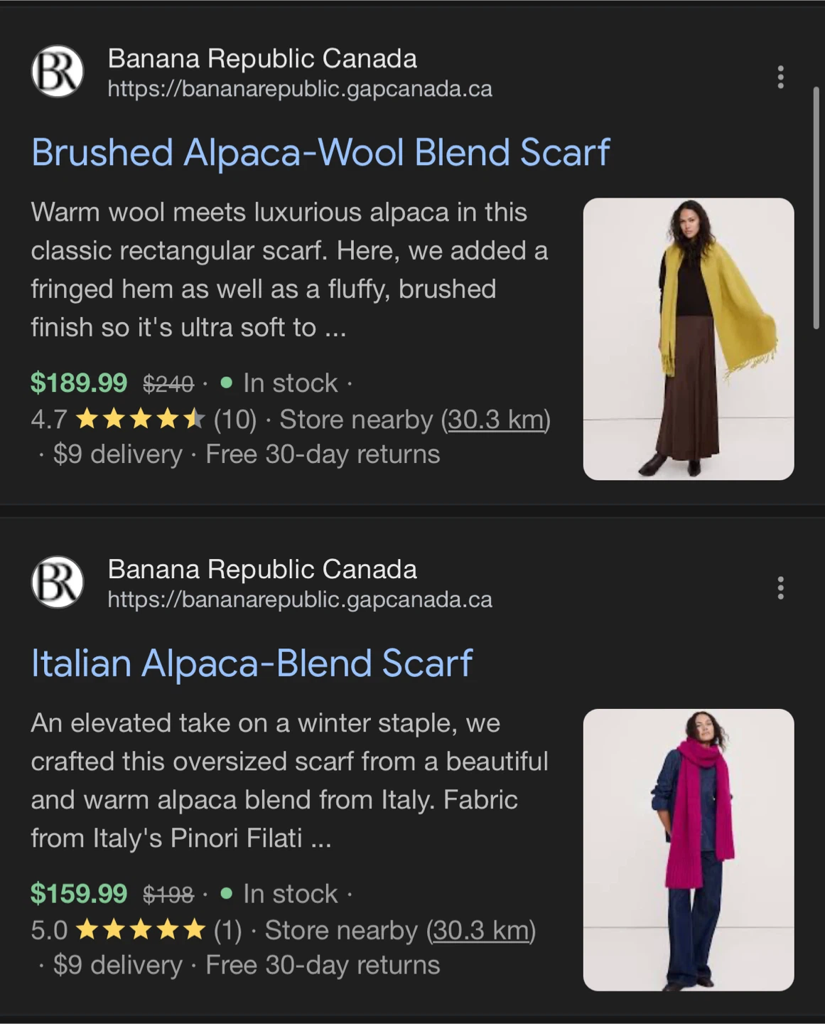 Brand New Banana Republic Alpaca-Wool Blend Scarf - One Size 🥕 - photo 4