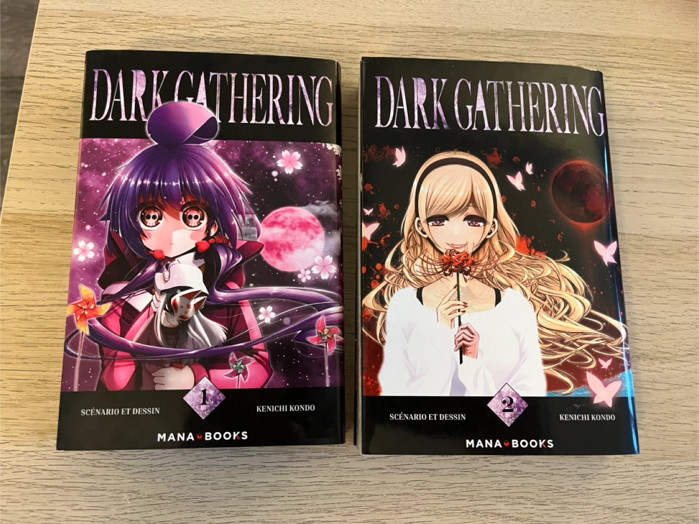 Dark Gathering Manga Volumes 1 & 2 (French)