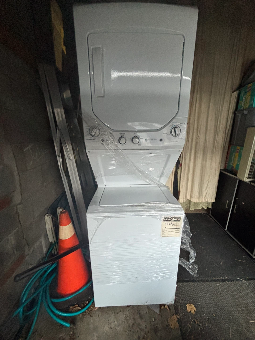 GE Stackable Washer and Dryer Combo