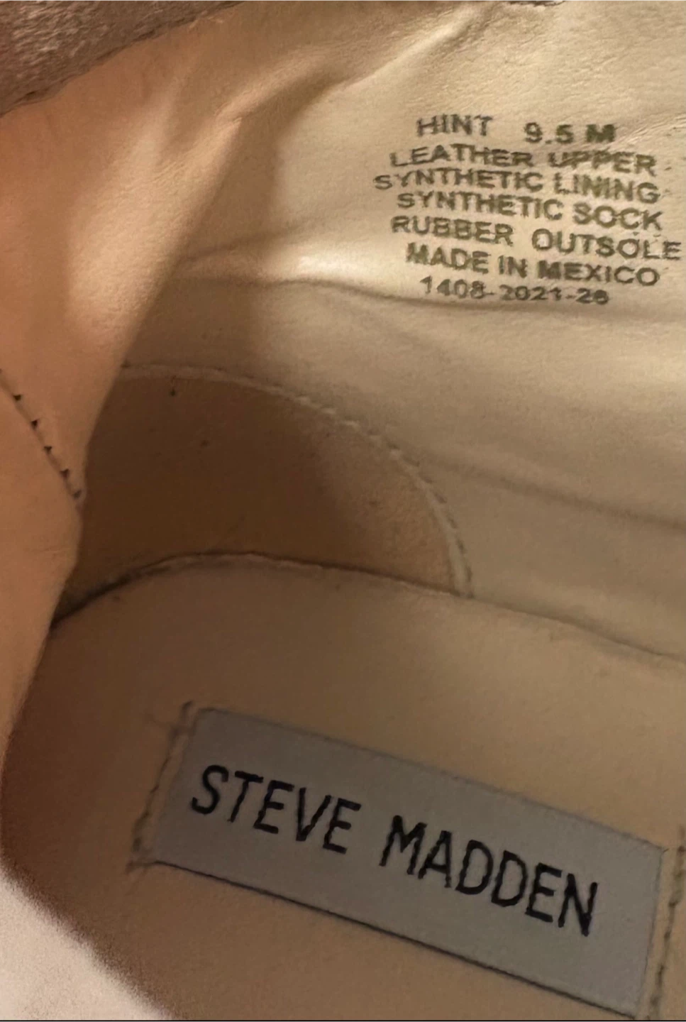Steve Madden Women's Beige Suede Hiking Boots - photo 4