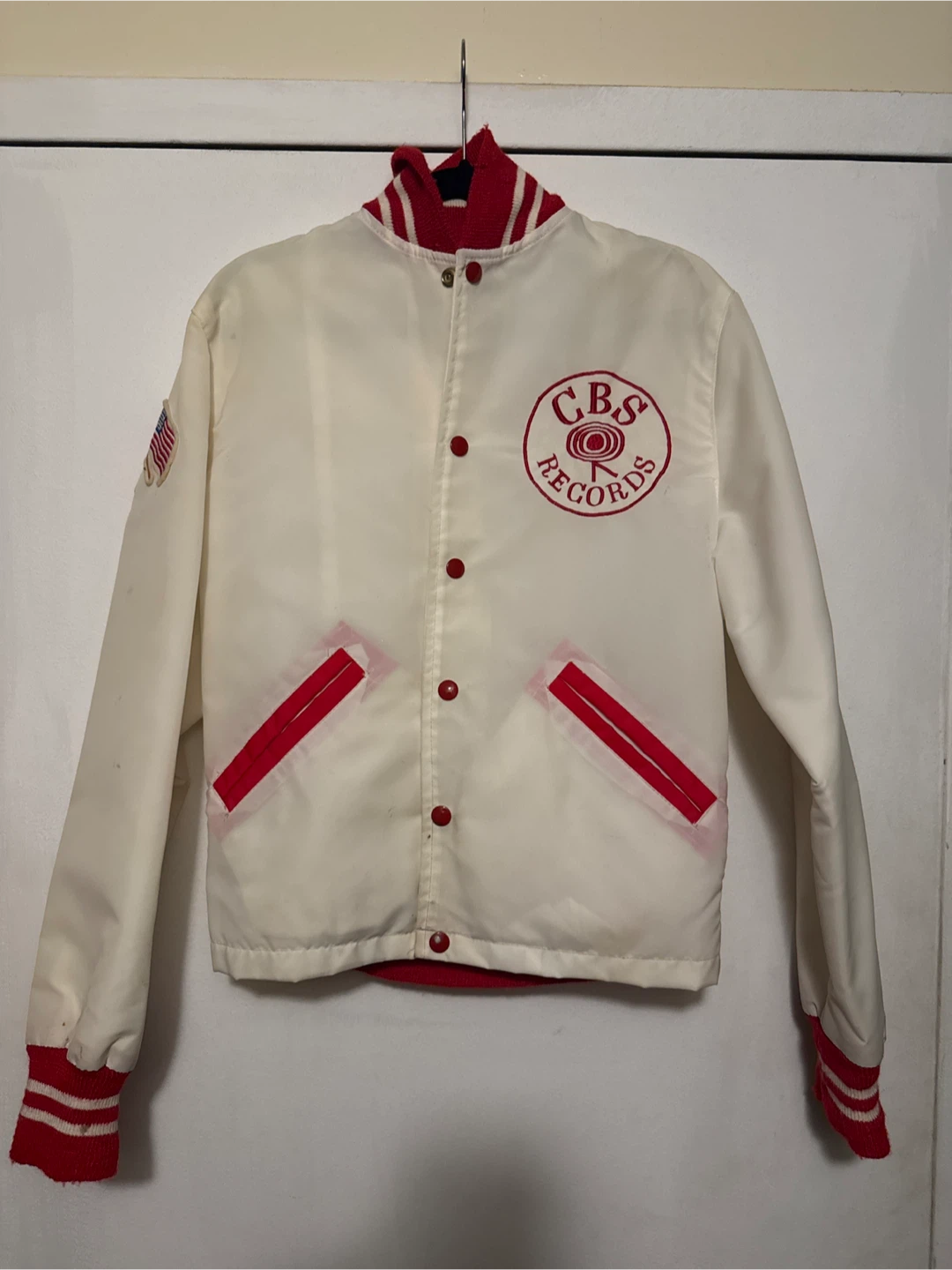 CBS Records Letterman Jacket