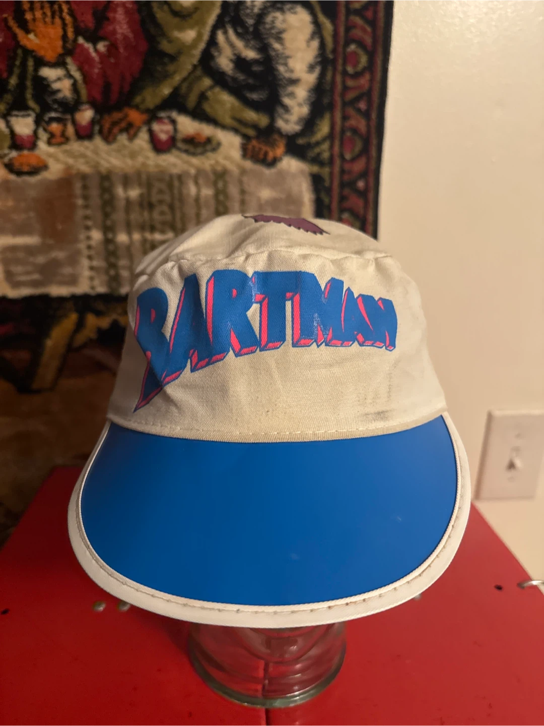 The Simpsons Bartman Visor Hat