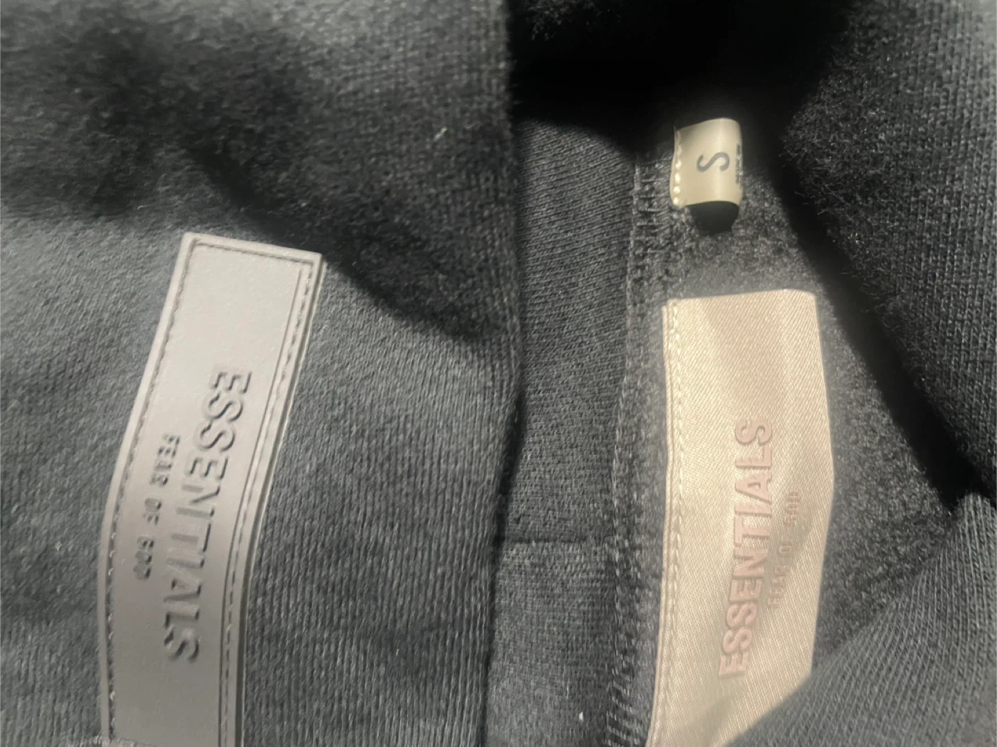 Fear of God Essentials Hoodie Black - photo 3