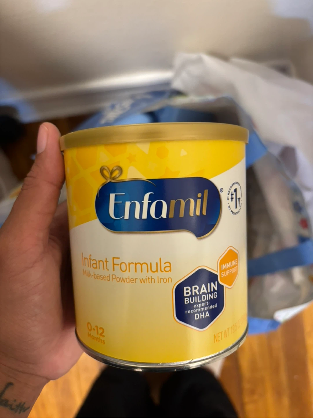 X7 cans Enfamil Infant Formula