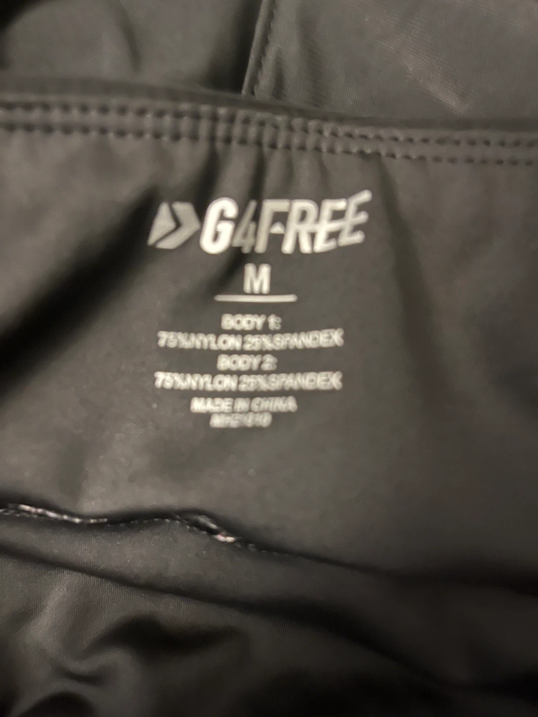G4Free Black  Shorts - Size Medium - photo 4
