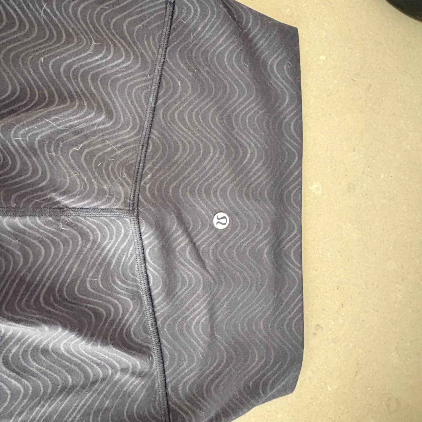 🥕 Lululemon Black Patterned Leggings - photo 3